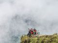 Bolívia - Os aventureiros pedalam pela tortuosa Rota da Morte, que desce pelos desfiladeiros dos Andes (Crédito: Thinkstock/CVC)