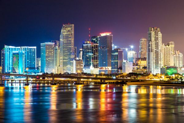 Miami é um dos destinos mais procurados na Flórida de brasileiros, principalmente mato-grossenses