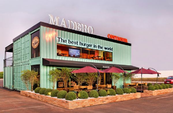 Madero Container foi o modelo de restaurante escolhido para Rondonpolis, Sinop e Lucas do Rio Verde. Aberturas esto previstas para o primeiro semestre de 2016