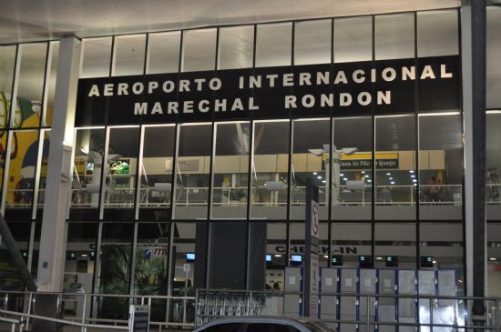 Aeroporto Marechal Rondon recebeu 370 mil passageiros durante a Copa do Mundo