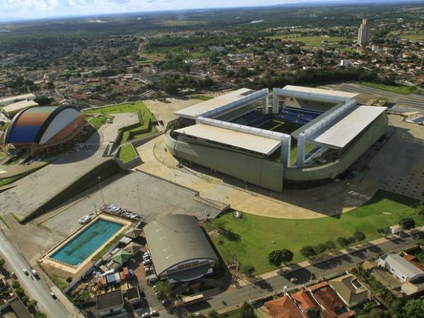 Cabo de fibra tica  rompido, mas Secopa descarta 'apago' na Arena Pantanal