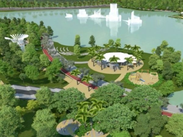 Projeto Parque das guas prev revitalizao da Lagoa Paiagus