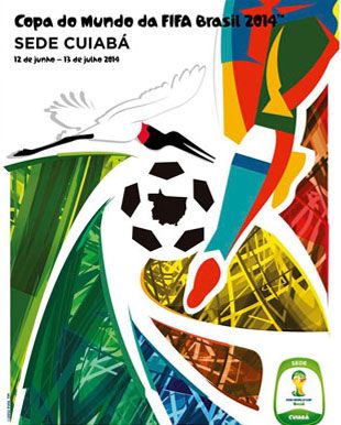 Cuiab apresenta seu pster para a Copa de 2014