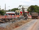 Confira o incio das obras da via permanente do VLT na Prainha
