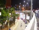 Imagens da inaugurao do viaduto do Despraiado em 18 de novembro/2013