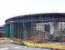 Confira as obras de construo do viaduto da Sefaz em agosto de 2013