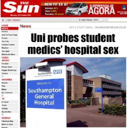 Alunos de medicina são flagrados fazendo sexo oral em hospital
