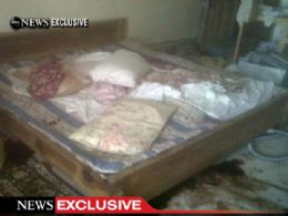 Imagens mostram cama da casa onde Bin Laden foi morto