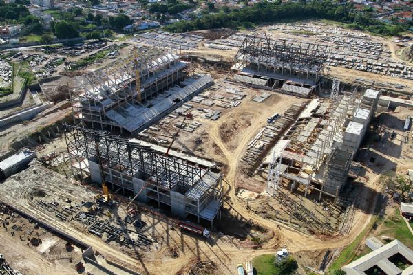 Secopa dá aditivo de R$ 60 milhões para término da Arena Pantanal