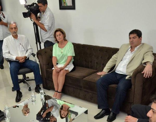 Guilherme Maluf  se reuniu com a prefeita Lucimar Campos, no último dia 27, na Prefeitura de Várzea Grande