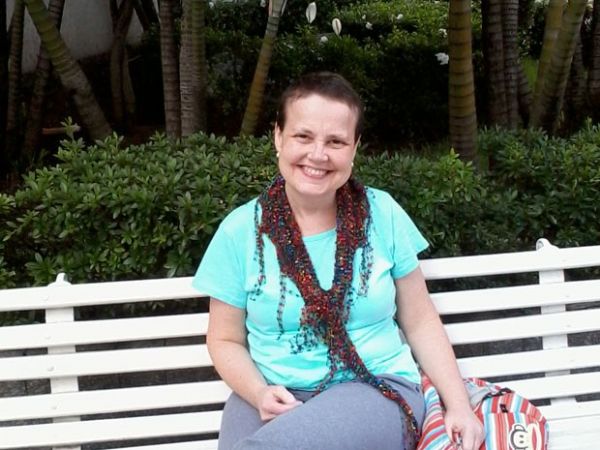 A psicloga Ana Letcia Rodrigues, de 45 anos, retirou os ovrios e as trompas na ltima semana