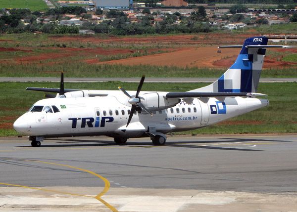 Aeronave da TRIP sofre  pane e passageiros não conseguem viajar