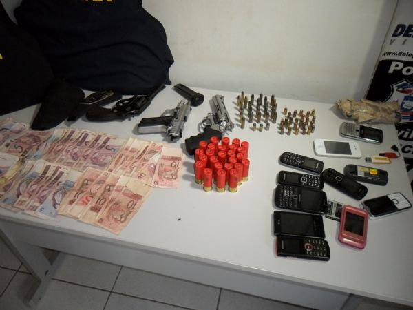 Quadrilha que assaltava bancos é presa pela polícia em Mato Grosso