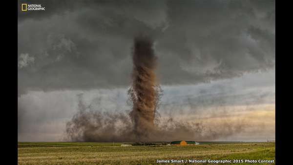 Imagem de tornado vence concurso da National Geographic