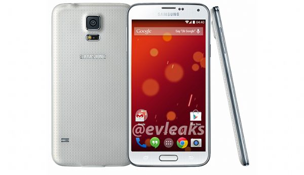 Imagem vazada mostra Galaxy S5 com Android puro; confira