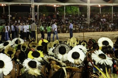 Ritual sagrado abre XII Jogos dos Povos Indígenas em Mato Grosso
