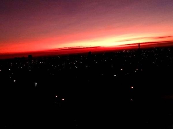 Pr do sol em Campinas est mais vermelho por causa das cinzas do vulco chileno