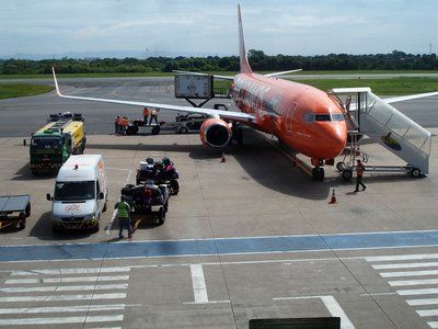 Comeam as obras de ampliao do aeroporto Marechal Rondon