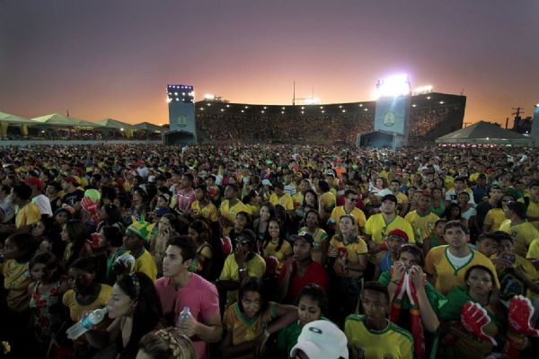 Total de pblico no Fifa Fan Fest Cuiab durante um ms foi de aproximadamente 400 mil pessoas
