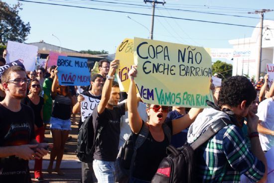 Manifestantes preparam protesto contra a Copa na prxima quinta-feira
