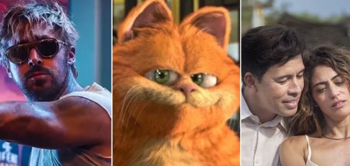 Cinemas tm estreia de 'O Dubl', com Ryan Gosling, 'Garfield' e comdia brasileira