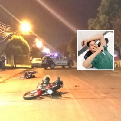 Motociclista de 25 anos tem fraturas no crânio e morre após bater em carro parado
