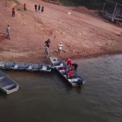 Mergulhadores encontram corpo de homem que se afogou no Rio Teles Pires