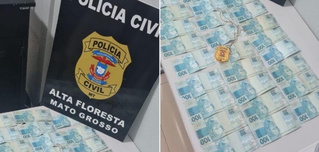 Polcia devolve R$ 2,9 mil para mulher que esqueceu dinheiro no caixa eletrnico