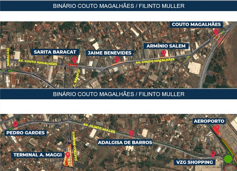 Requalificao da avenida Filinto Mller ter bulevar com arborizao e pretende melhorar passagem de pedestres