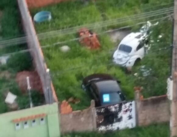 Duas pessoas so presas aps roubar Mercedes em Cuiab; helicptero do Ciopaer encontrou carro
