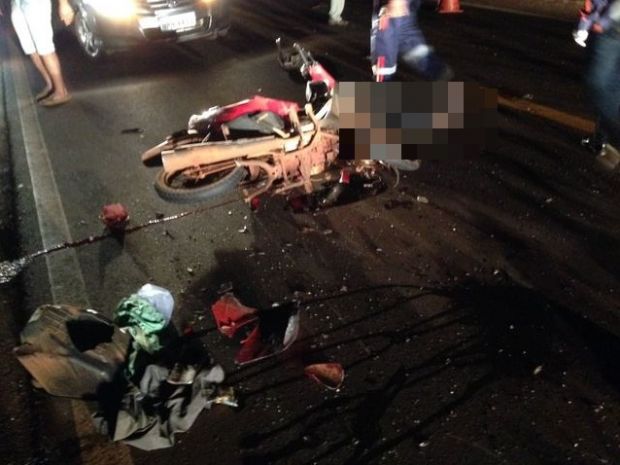 Adolescente de 16 anos colide com moto e mata idoso em rodovia