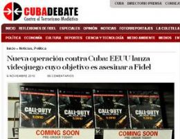 Cuba critica jogo 'Call of Duty' por permitir 'assassinar' Fidel Castro