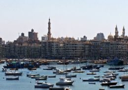Alexandria, no Egito: cidadevrabe onde amistura entre o oriente e ocidente  bem acentuada