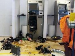 Bandidos invadem Banco do Brasil e arrombam caixas eletrnicos em MT