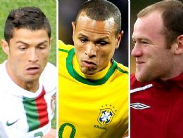 Clichs, ketchup e uma seca de gols para Luis Fabiano, Rooney e Ronaldo