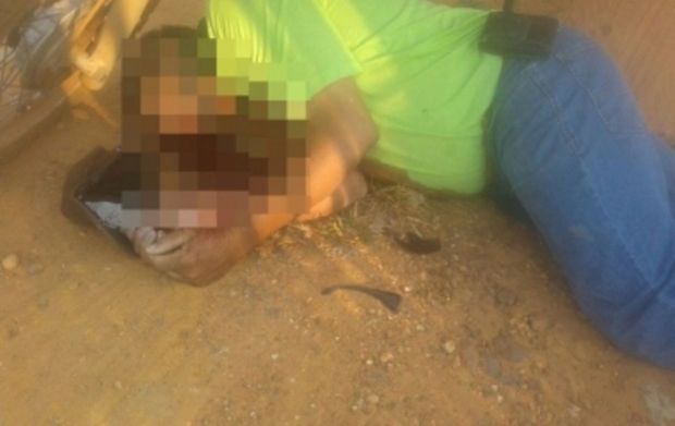 Jardineiro de 46 anos sofre emboscada e morre com oito tiros na cabea
