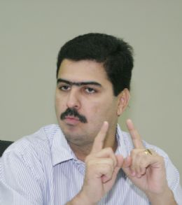 Deputado estadual Emanuel Pinheiro, secretrio geral do PR.