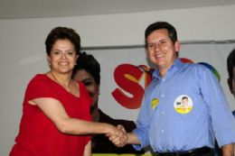 Mauro Mendes se rene com Dilma e diz no se sentir preterido
