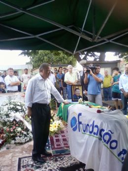 Corpo de Dario  sepultado sob aplausos em Rondonpolis