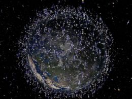 Lixo espacial pode destruir comunicaes na Terra