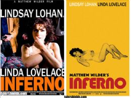 Divulgados psteres de Lindsay Lohan como atriz porn em 'Inferno'