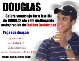 Douglas continua internado em Cuiab e deve voltar semana que vem para Barra