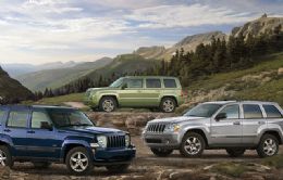 Produtos da linha Jeep 2009, marca mais rentvel da Chrysler