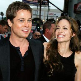 Brad Pitt e Angelina Jolie vo juntos a evento na Califrnia