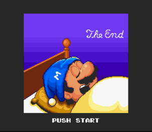 Curiosidade: O final na verso beta de Super Mario Bros. 2 no era um sonho
