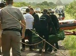 Equipes de resgate retiram corpo do Rio Jacu no RS