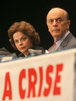 Datafolha aponta duelo Serra-Dilma