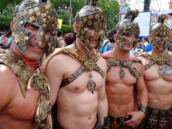Taiwaneses fazem maior manifestao homossexual na sia