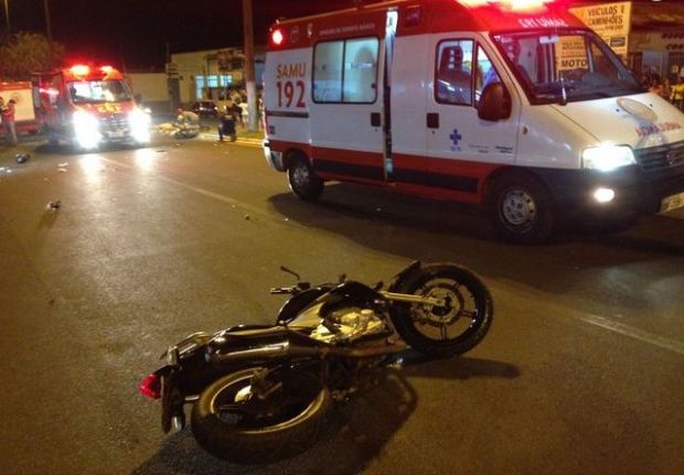 Motociclista morre aps colidir com outra moto e sofrer afundamento no crnio;  veja fotos 