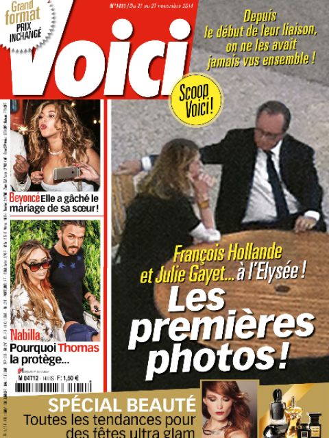 Novas fotos de Hollande com atriz so publicadas em revista